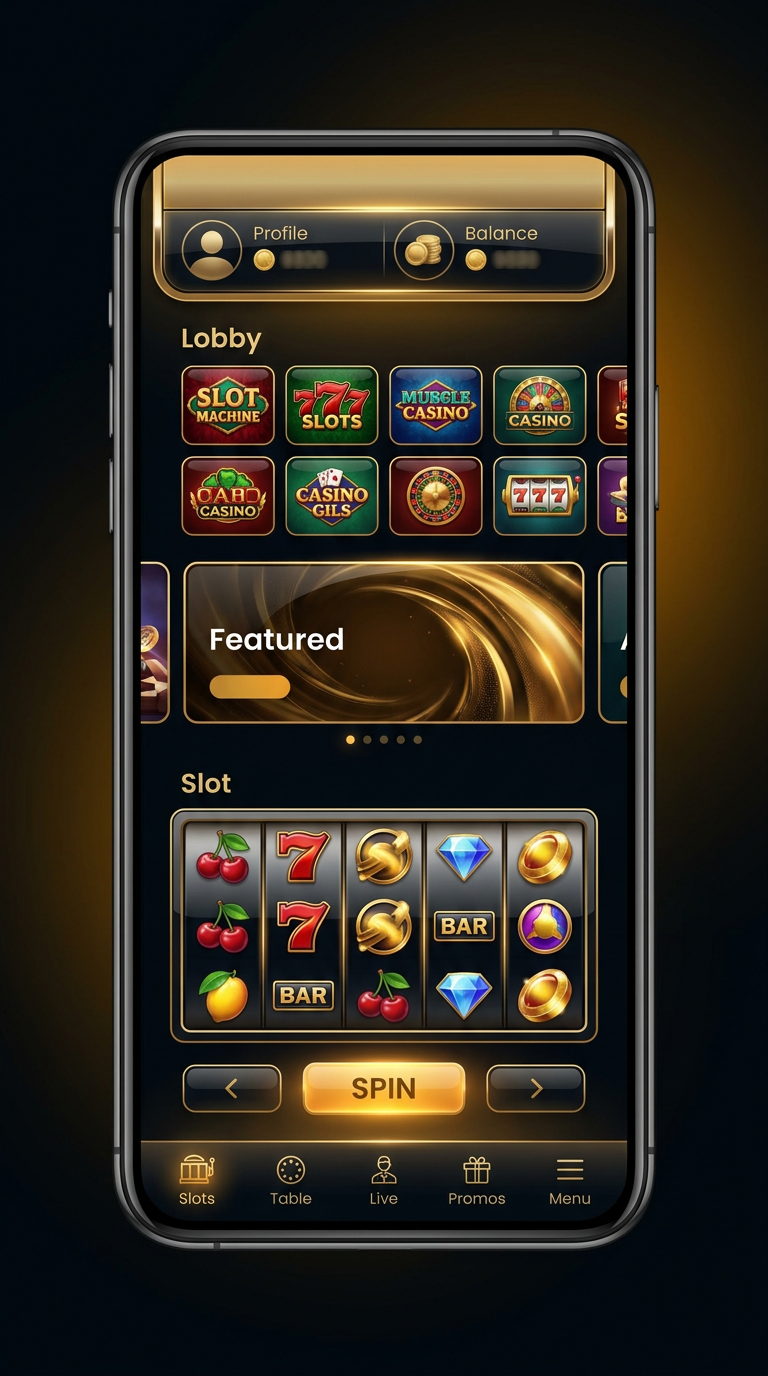 Olympe casino Application mobile